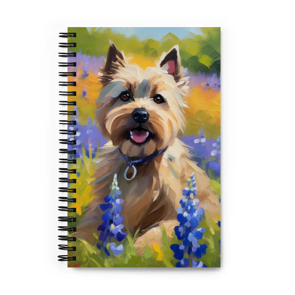 PugMug Custom Cairn Terrier Spiral Notebook