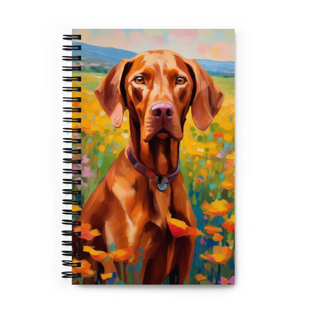 PugMug Custom Vizsla Spiral Notebook