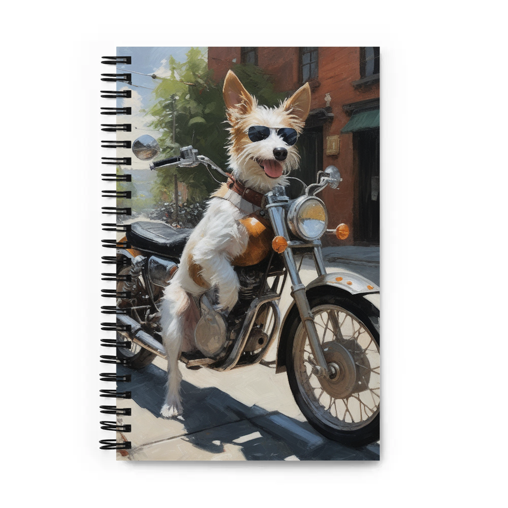 PugMug Custom Luna Spiral Notebook