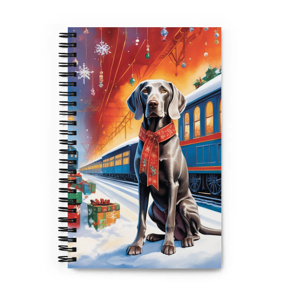 PugMug Custom Weimaraner Spiral Notebook