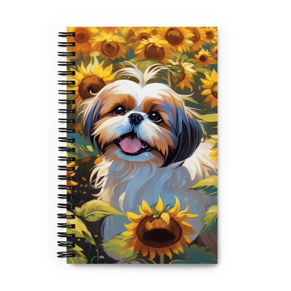 PugMug Custom Shih Tzu Spiral Notebook