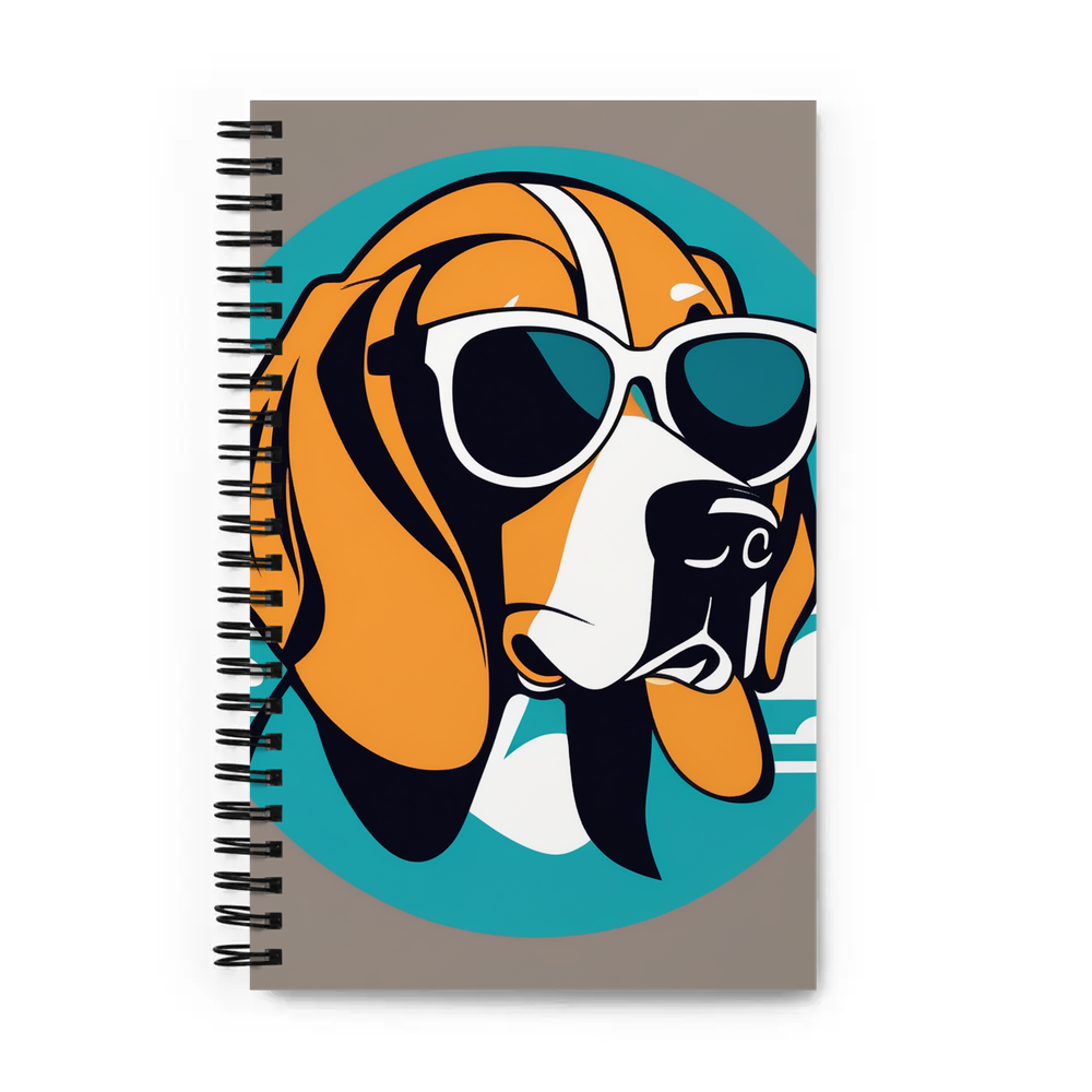 PugMug Custom Pet Spiral Notebook