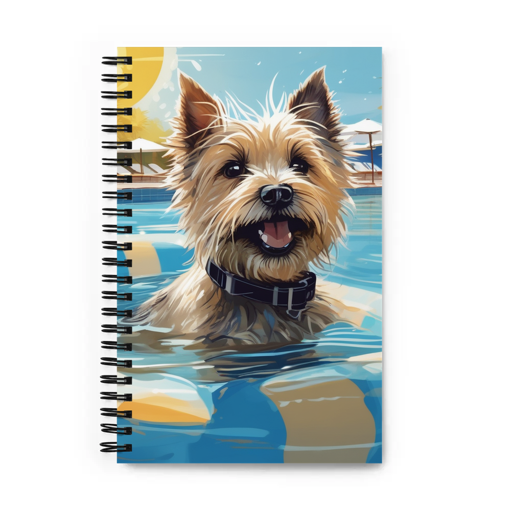 PugMug Custom Cairn Terrier Spiral Notebook