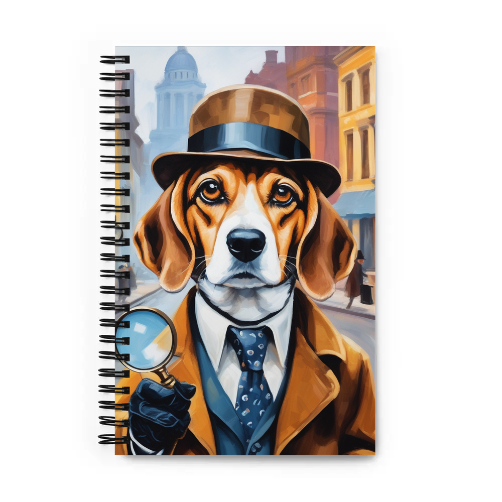 PugMug Custom Beagle Spiral Notebook