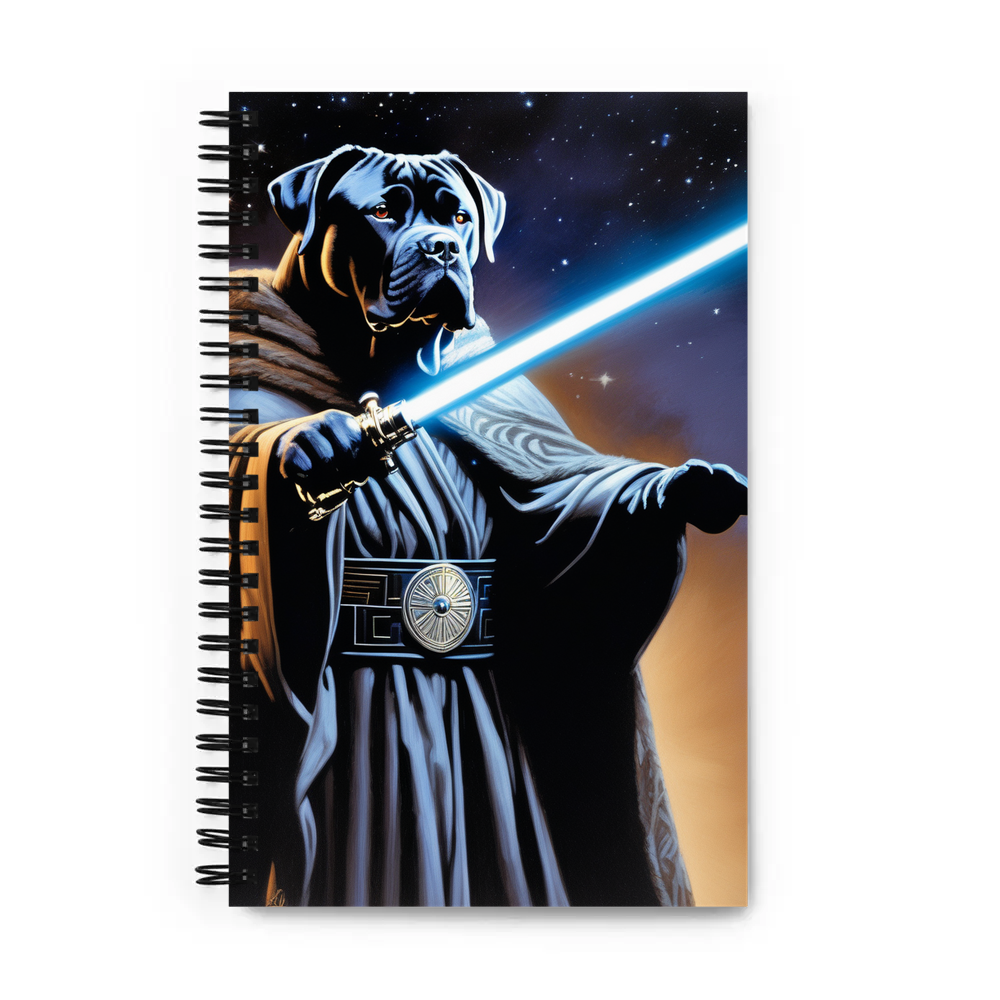 PugMug Custom Cane Corso Spiral Notebook
