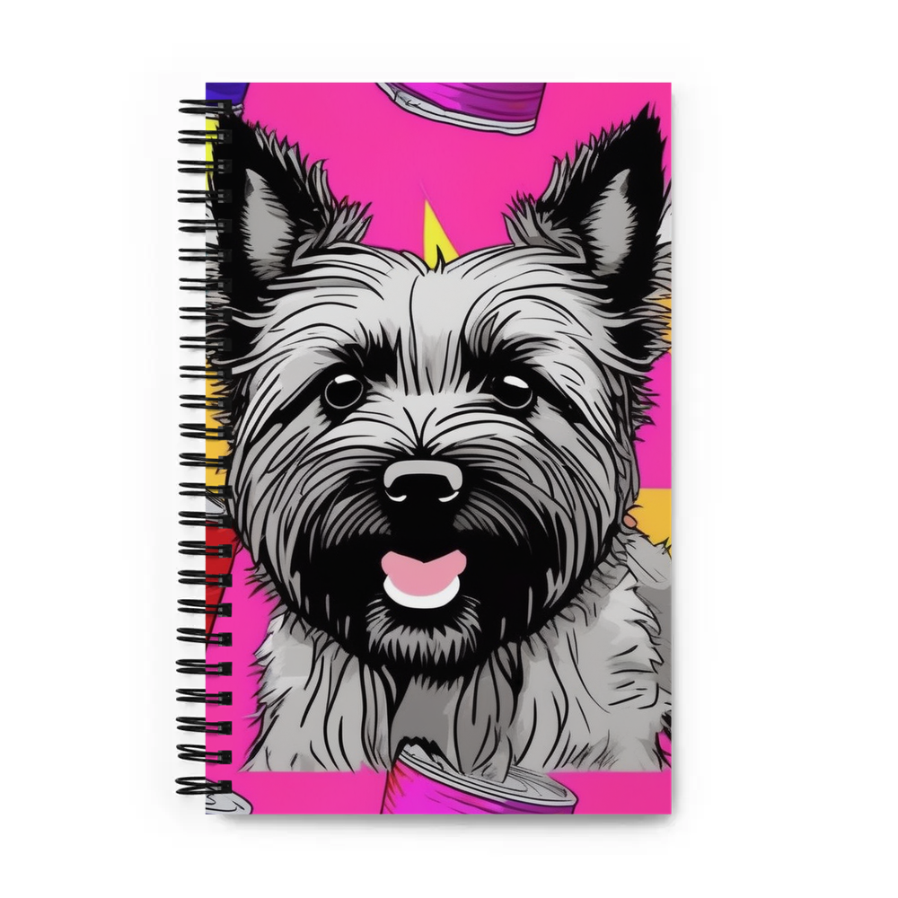 PugMug Custom Cairn Terrier Spiral Notebook