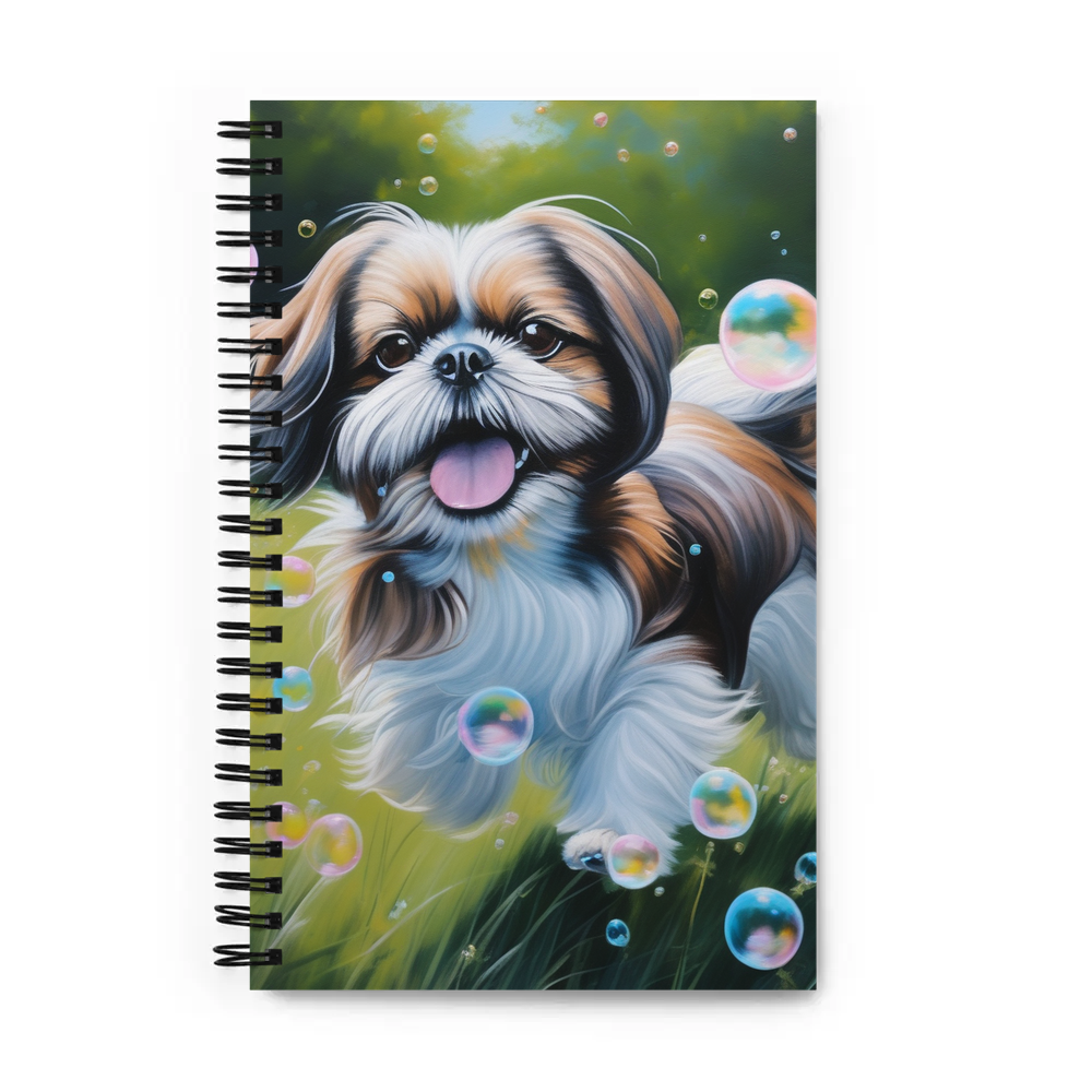 PugMug Custom Shih Tzu Spiral Notebook