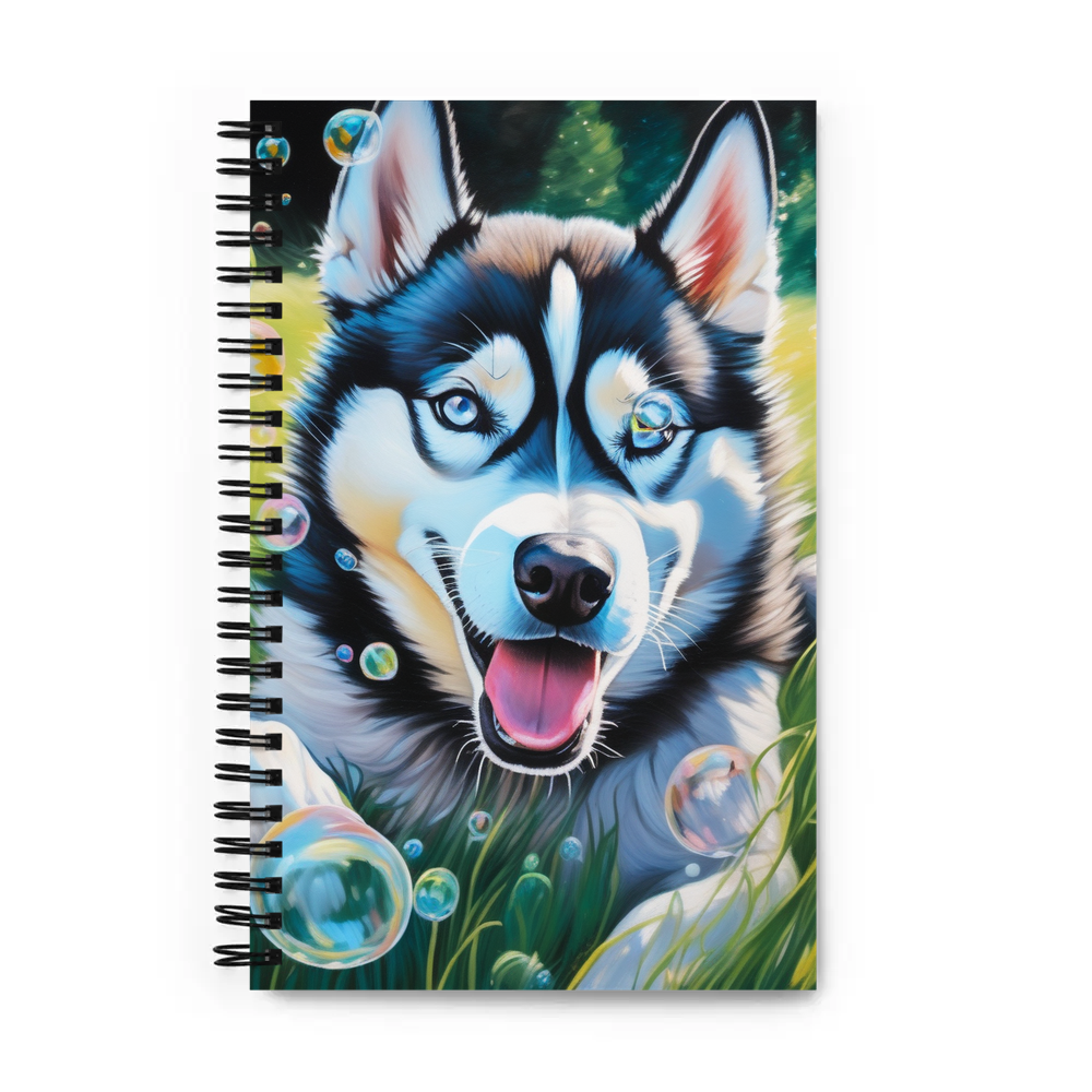 PugMug Custom Siberian Husky Spiral Notebook