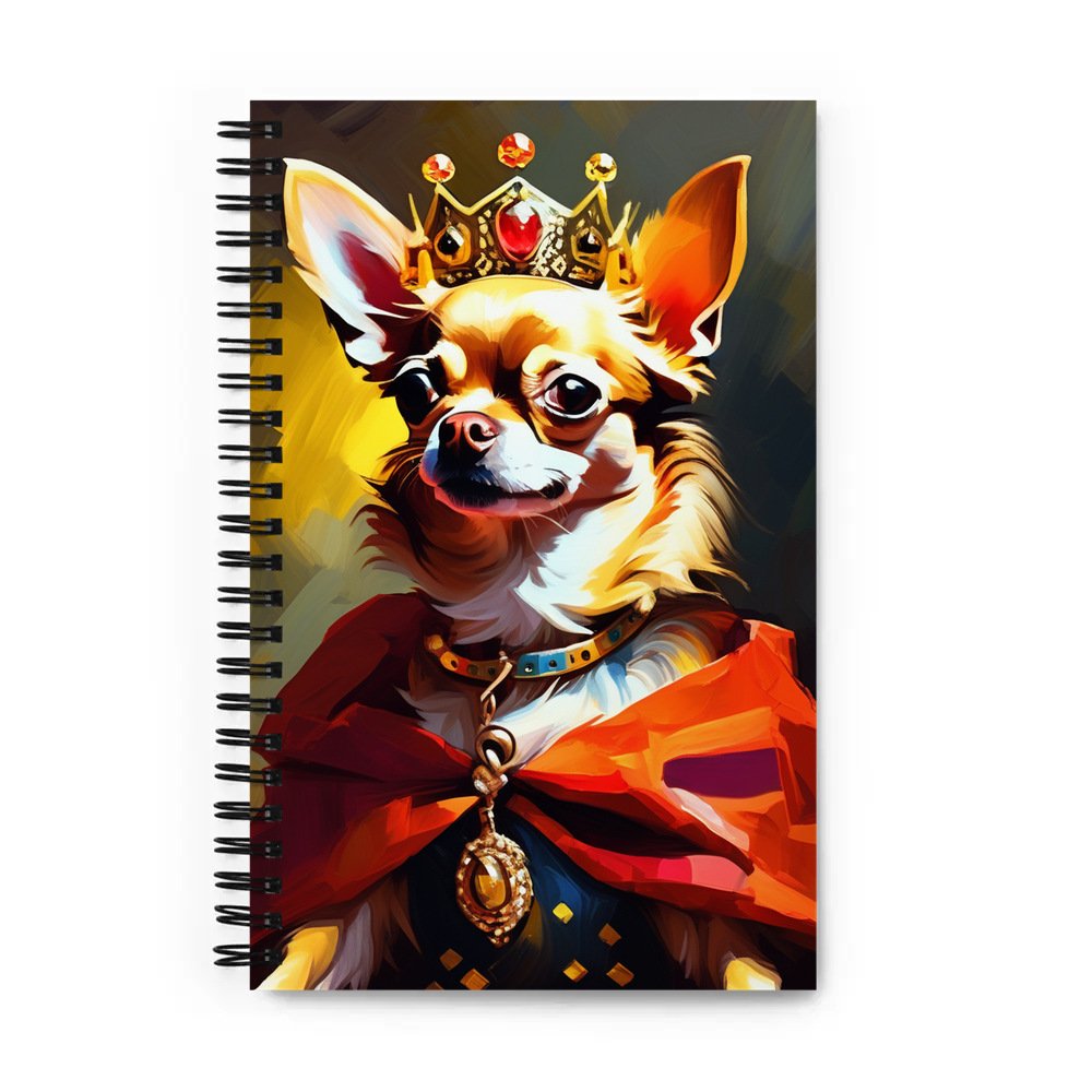 PugMug Custom Chihuahua Spiral Notebook