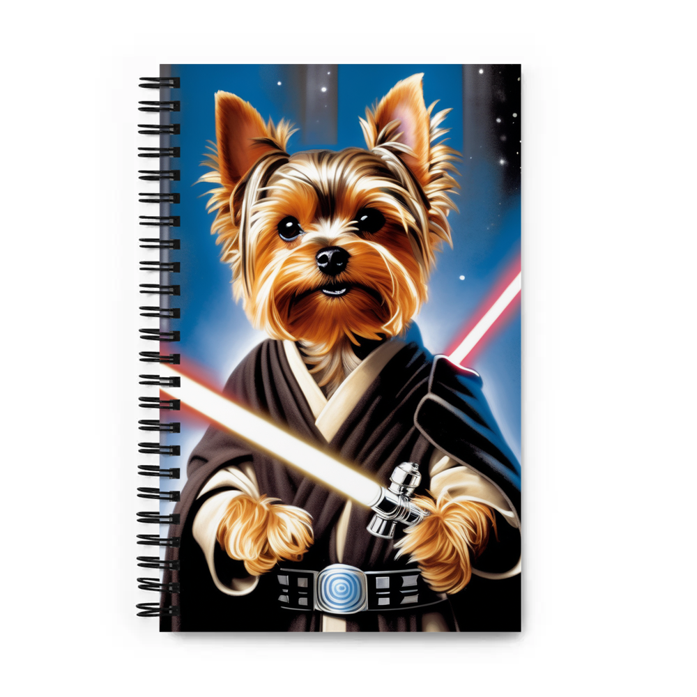 PugMug Custom Yorkshire Terrier Spiral Notebook