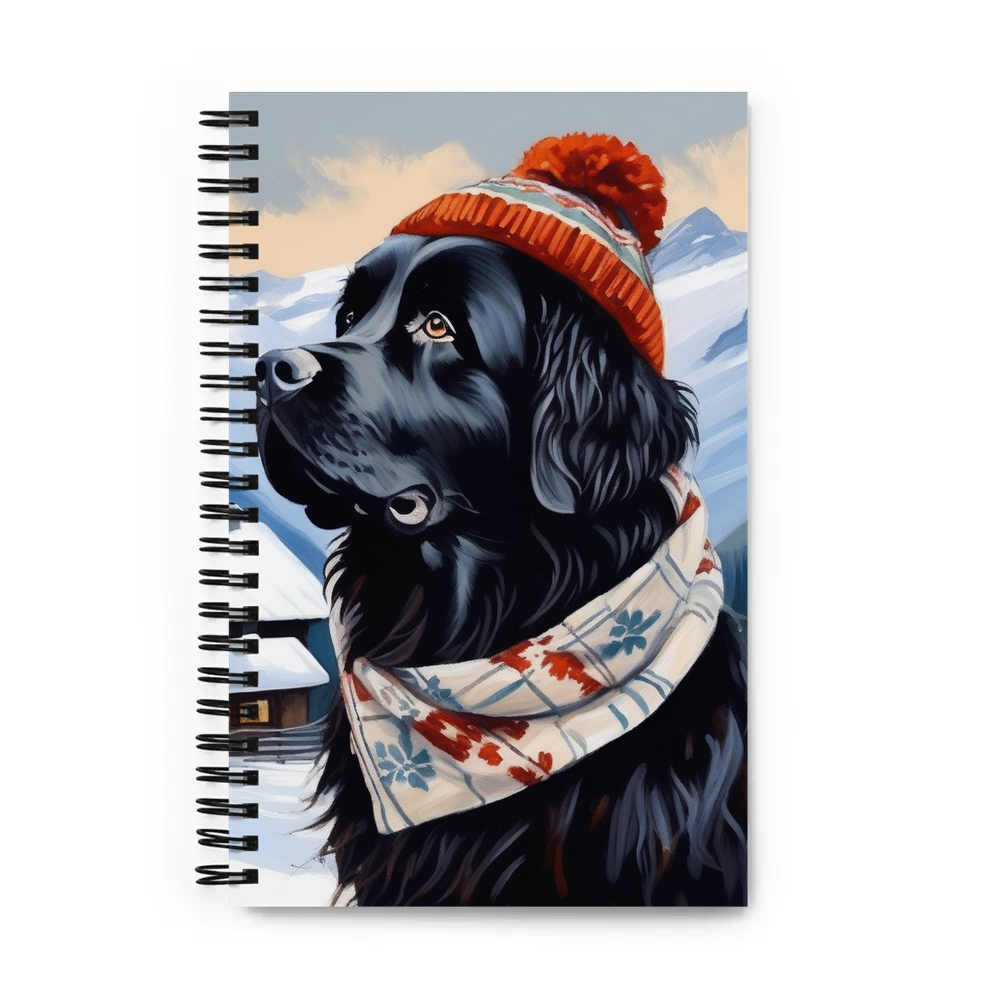 PugMug Custom Newfoundland Spiral Notebook