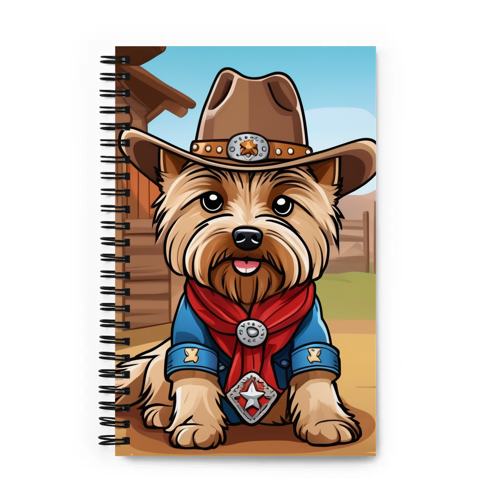 PugMug Custom Cairn Terrier Spiral Notebook