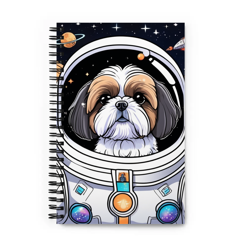 PugMug Custom Shih Tzu Spiral Notebook