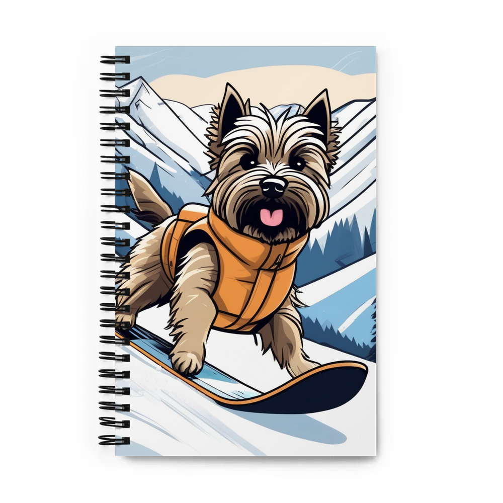 PugMug Custom Cairn Terrier Spiral Notebook