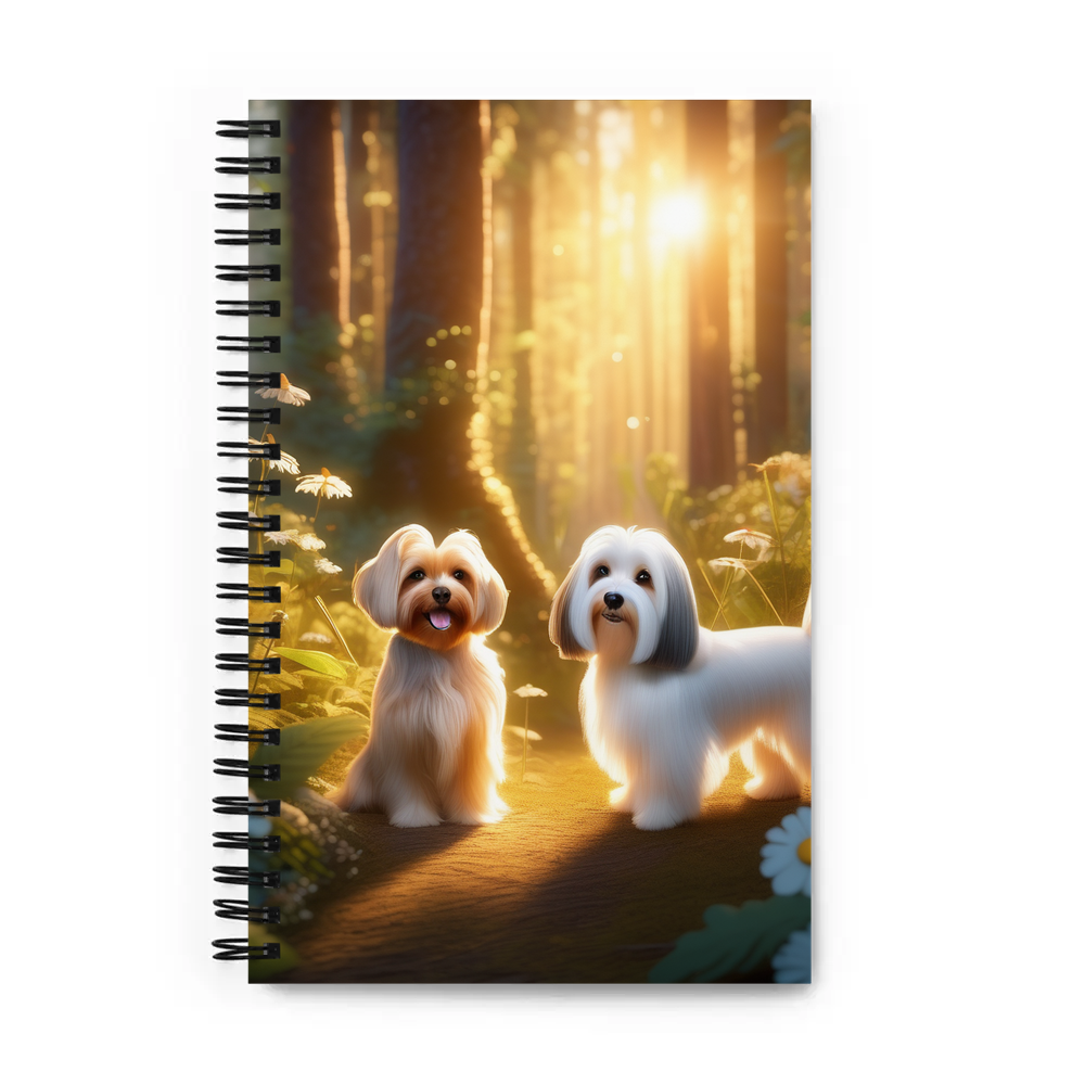 PugMug Custom Tan Havanese Dog Spiral Notebook