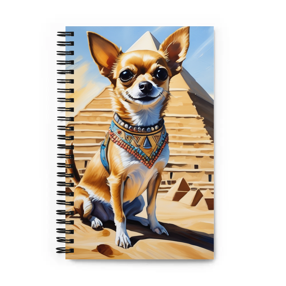 PugMug Custom Chihuahua Spiral Notebook