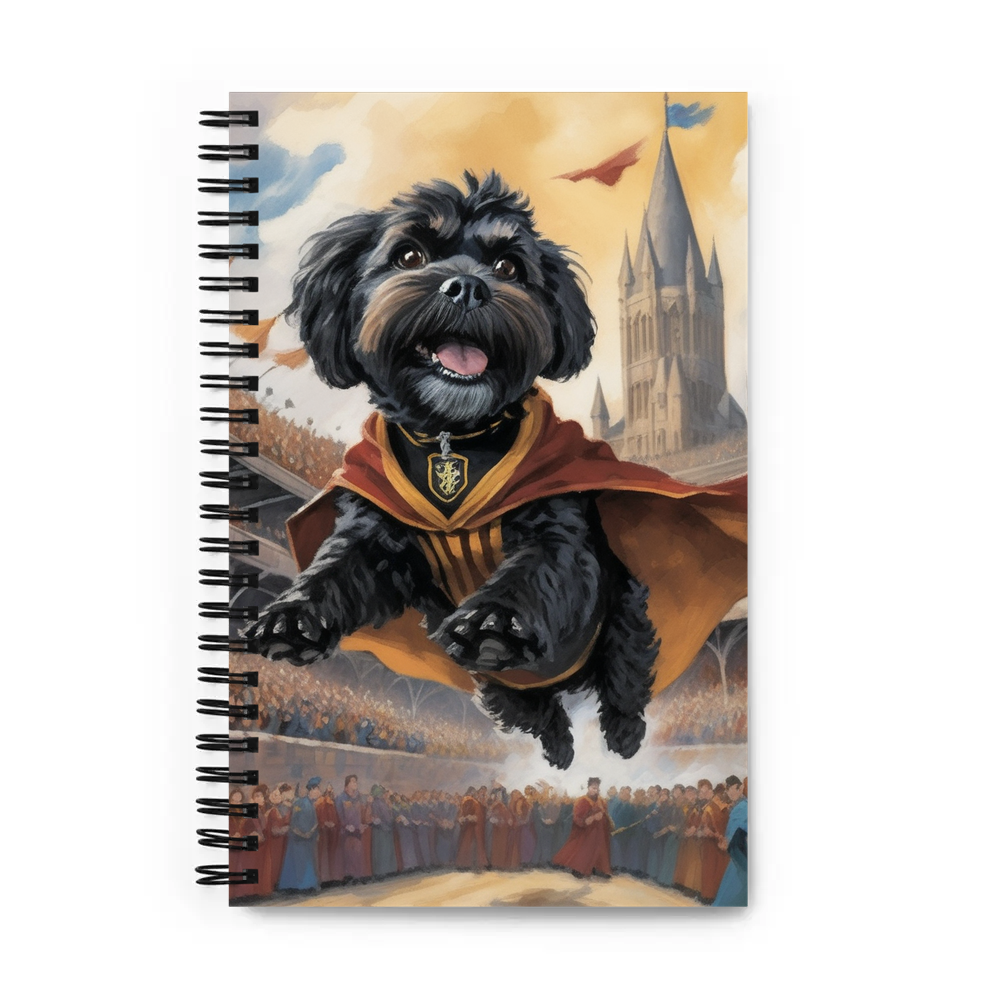 PugMug Custom Lily Spiral Notebook