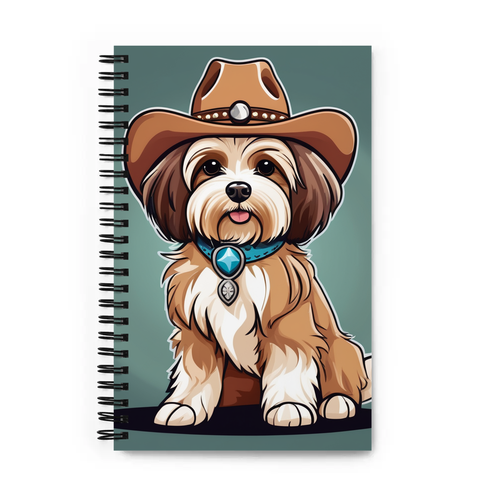 PugMug Custom Tan Havanese Dog Spiral Notebook