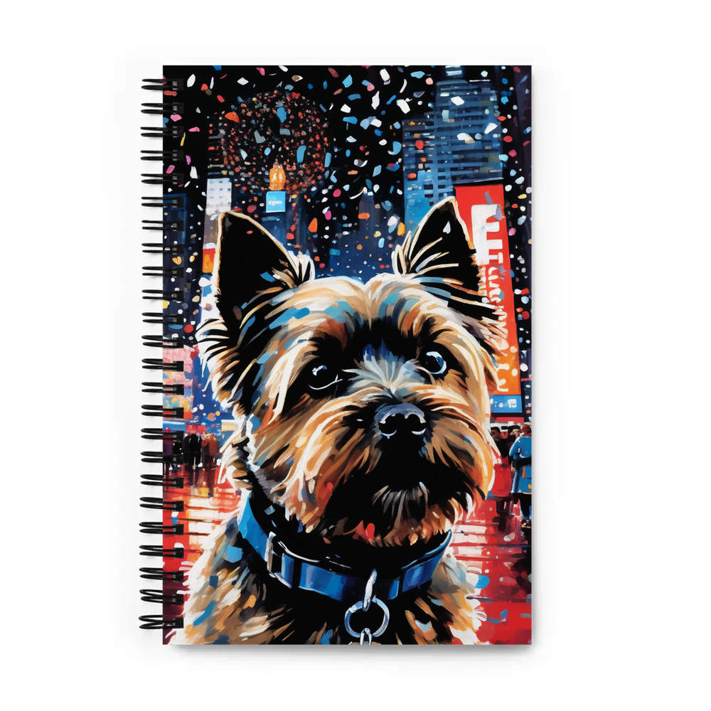 PugMug Custom Cairn Terrier Spiral Notebook
