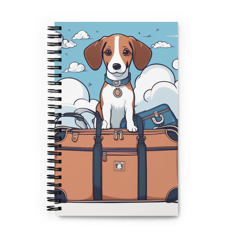 PugMug Custom Brittany Dog Spiral Notebook