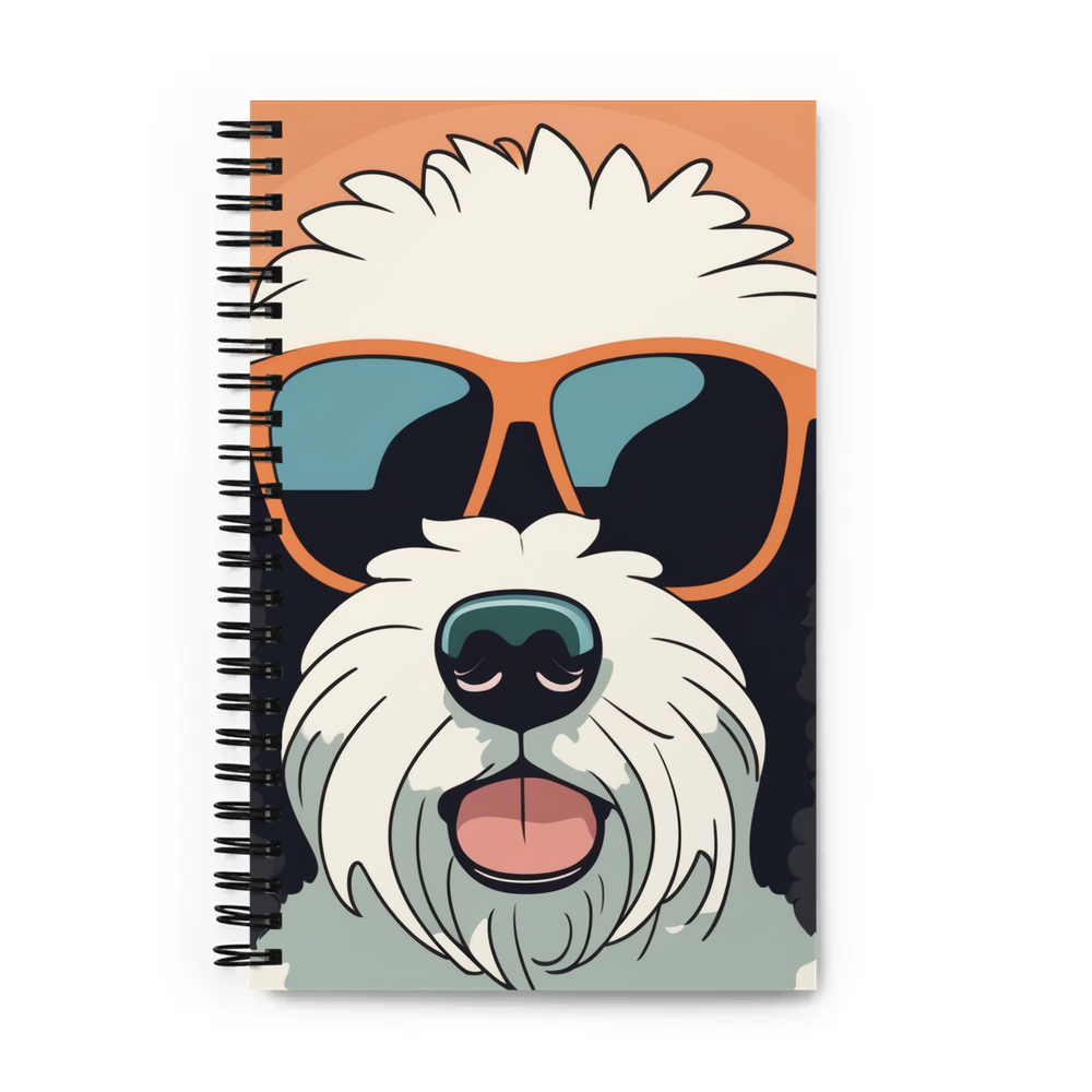 PugMug Custom Portuguese Water Dog Spiral Notebook