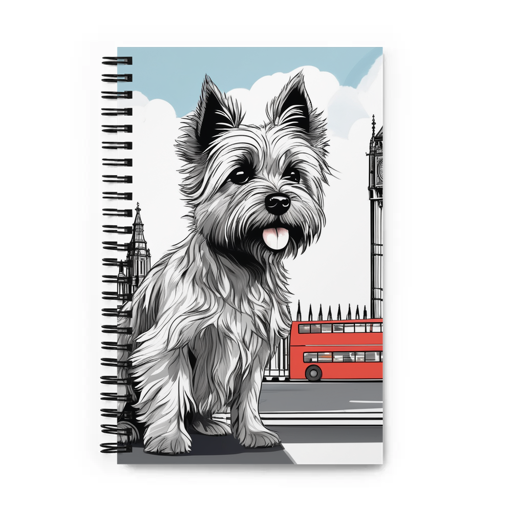 PugMug Custom Cairn Terrier Spiral Notebook