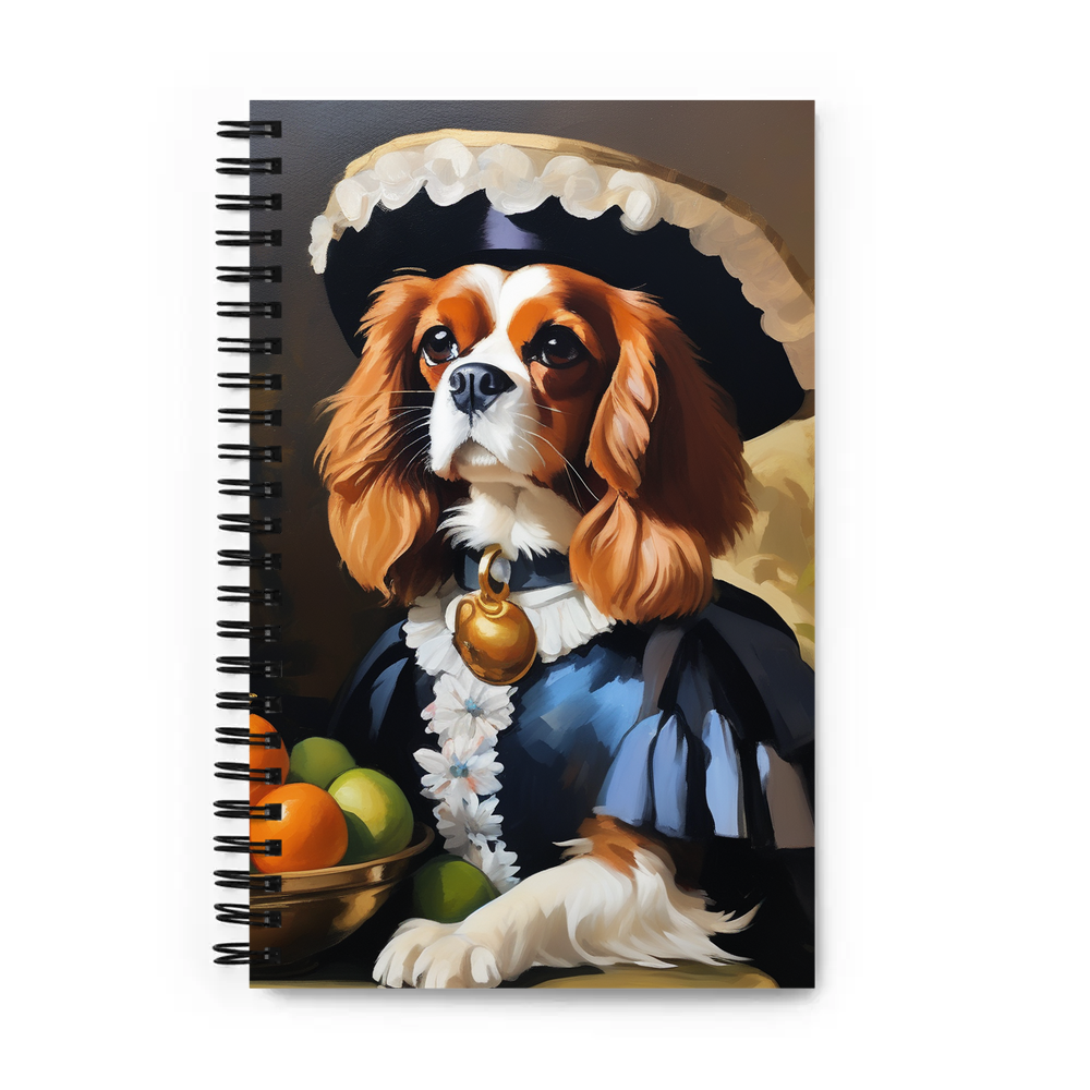 PugMug Custom Cavalier King Charles Spaniel Spiral Notebook