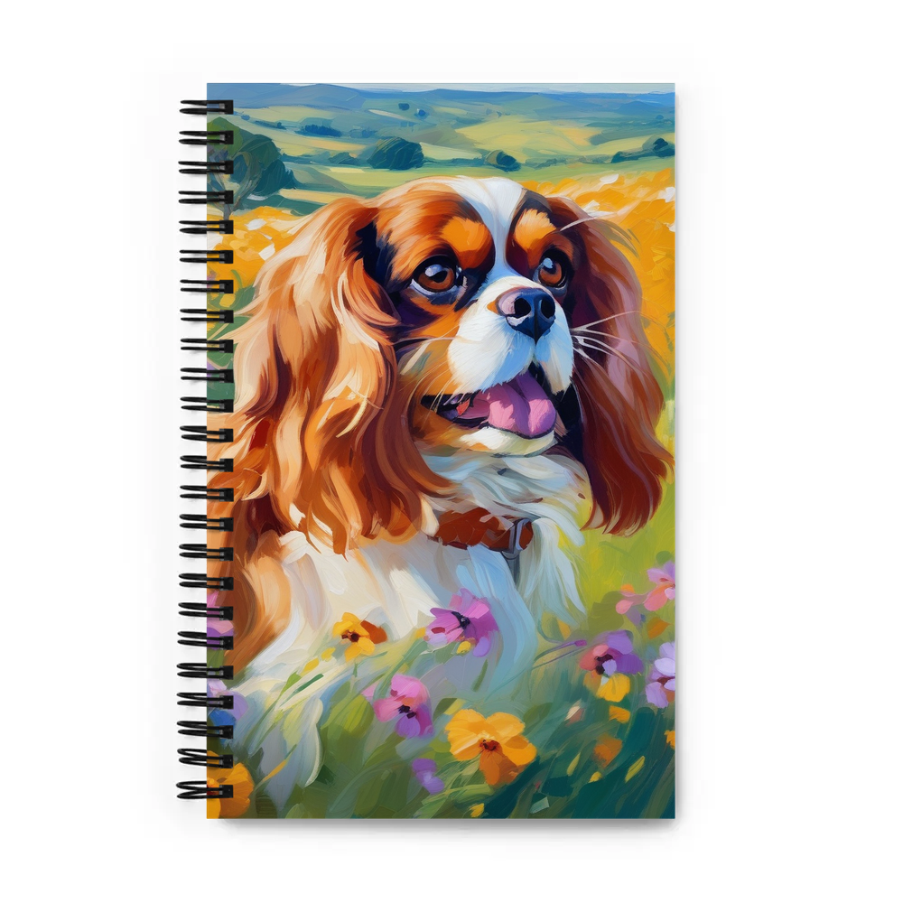 PugMug Custom Cavalier King Charles Spaniel Spiral Notebook