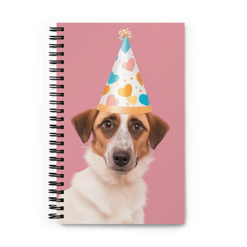 PugMug Custom Hazim Spiral Notebook