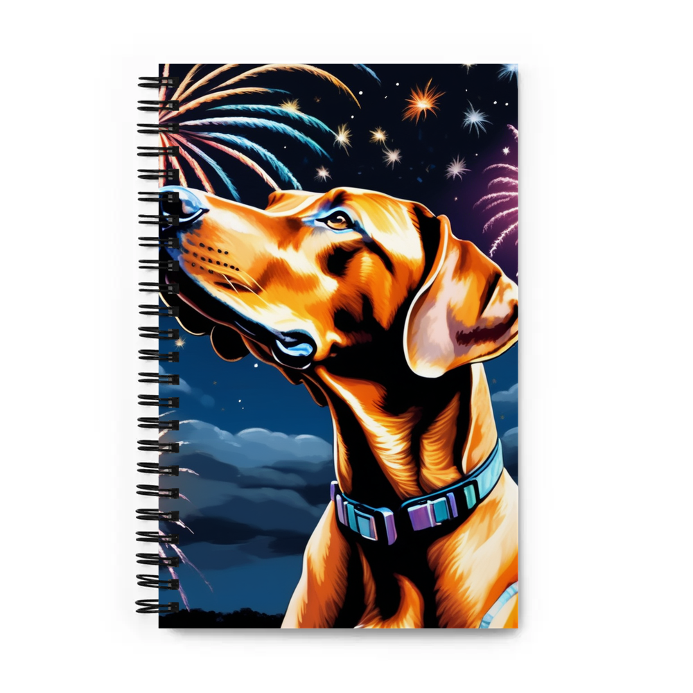 PugMug Custom Rhodesian Ridgeback Spiral Notebook