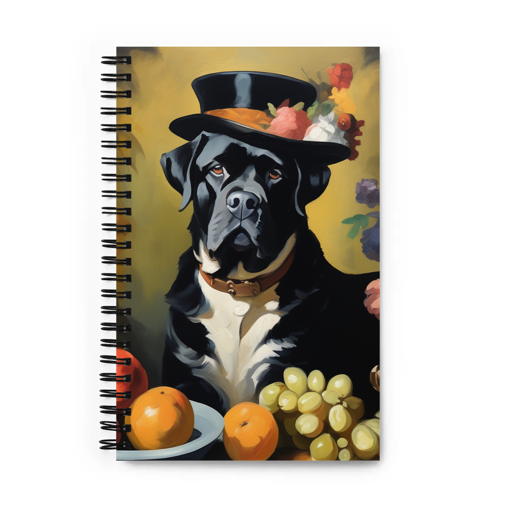 PugMug Custom Mastiff Spiral Notebook