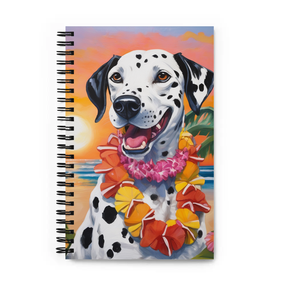 PugMug Custom Dalmatian Spiral Notebook
