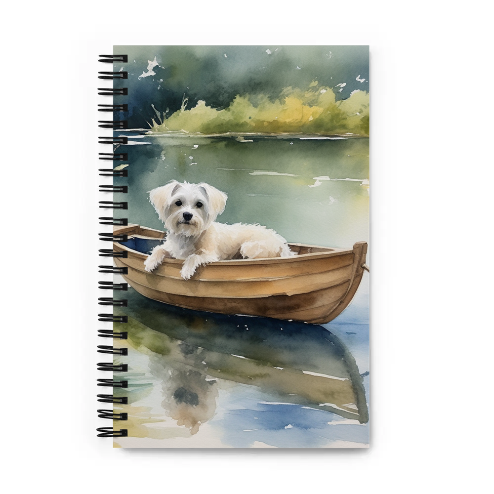 PugMug Custom Leo Spiral Notebook