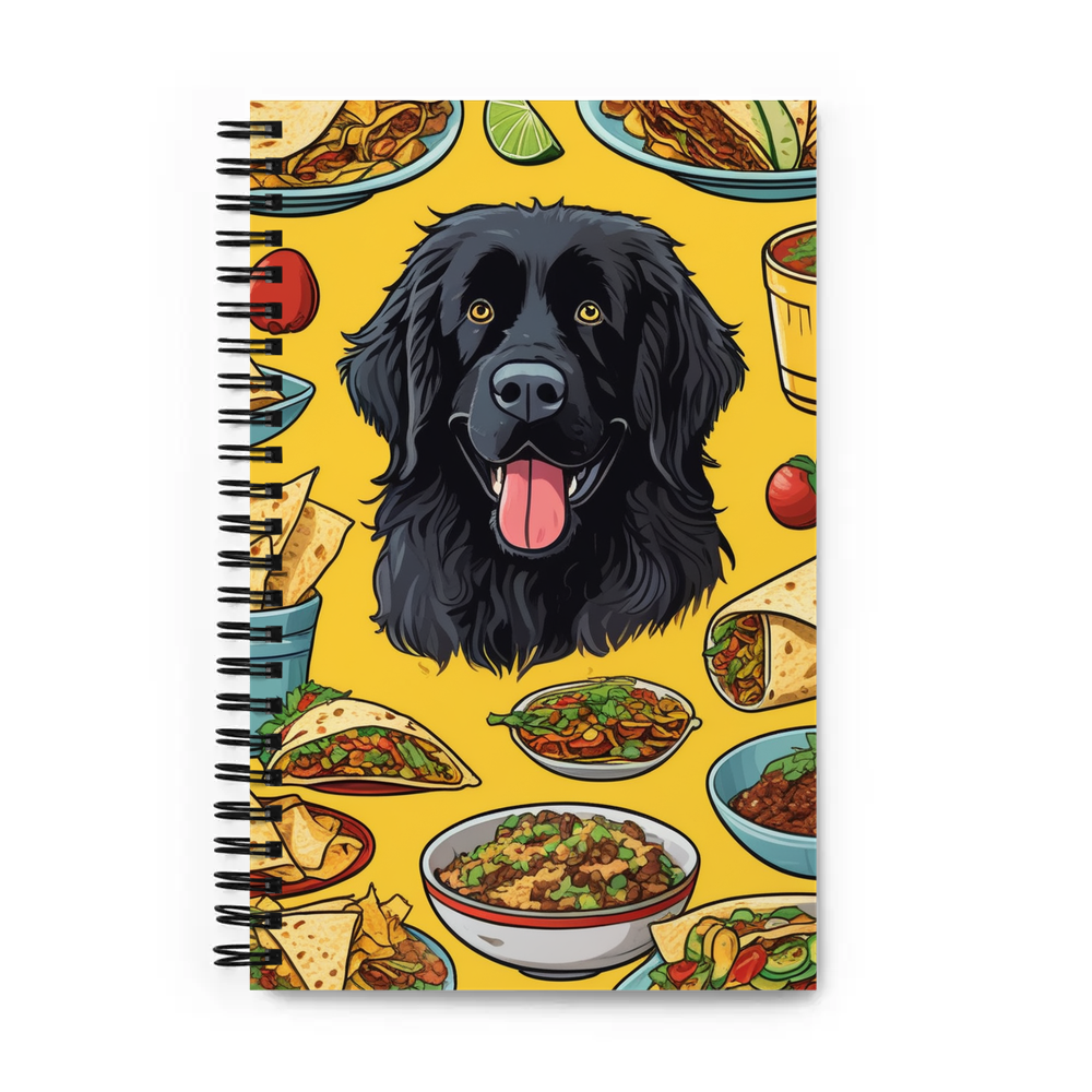 PugMug Custom Newfoundland Spiral Notebook