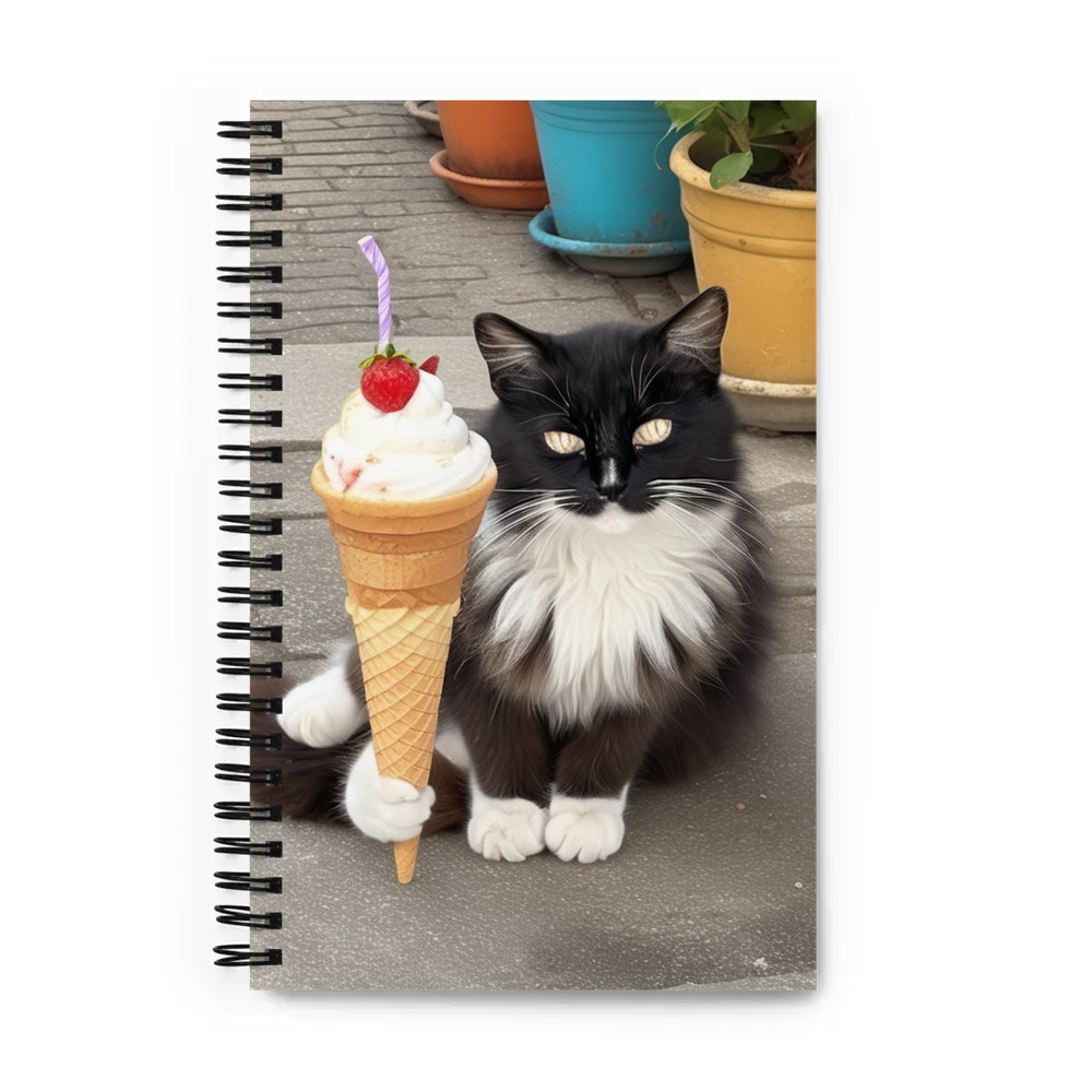 PugMug Custom Peerie Spiral Notebook