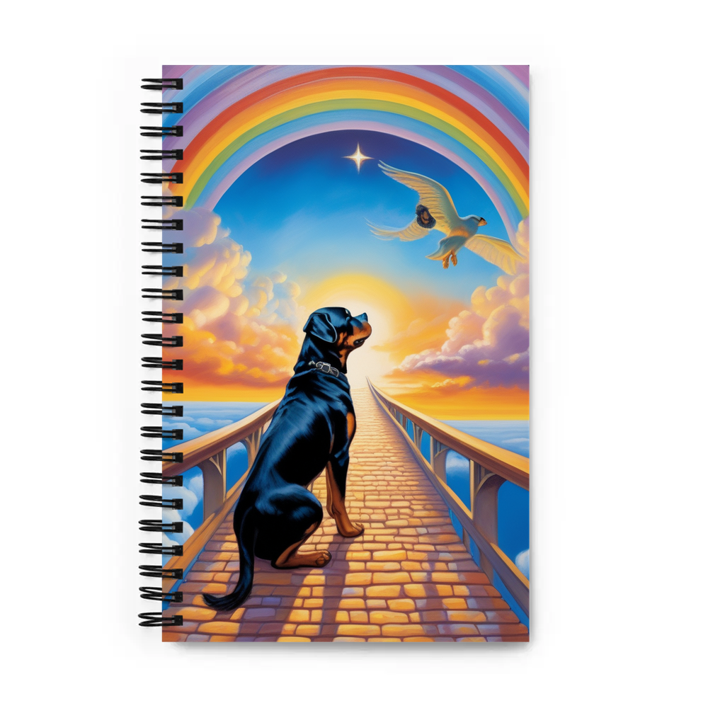 PugMug Custom Rottweiler Spiral Notebook