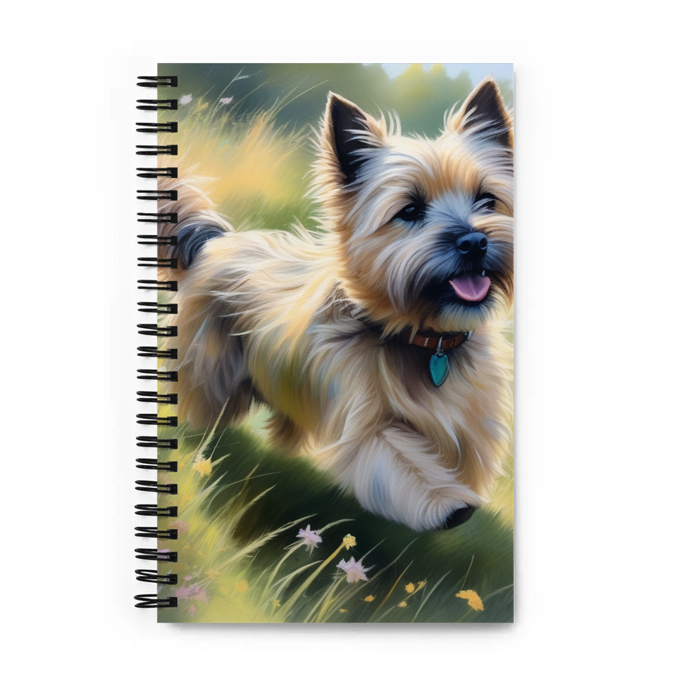 PugMug Custom Cairn Terrier Spiral Notebook