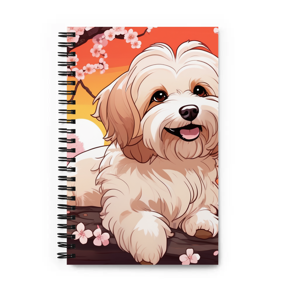 PugMug Custom Tan Havanese Dog Spiral Notebook