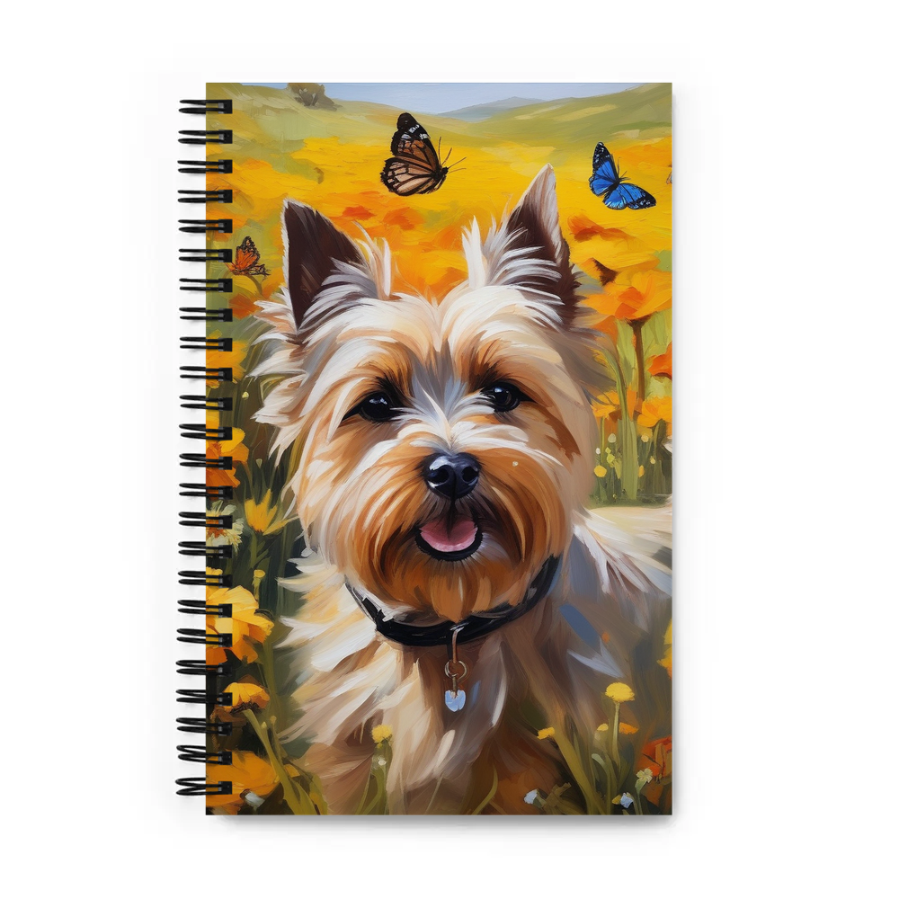 PugMug Custom Cairn Terrier Spiral Notebook