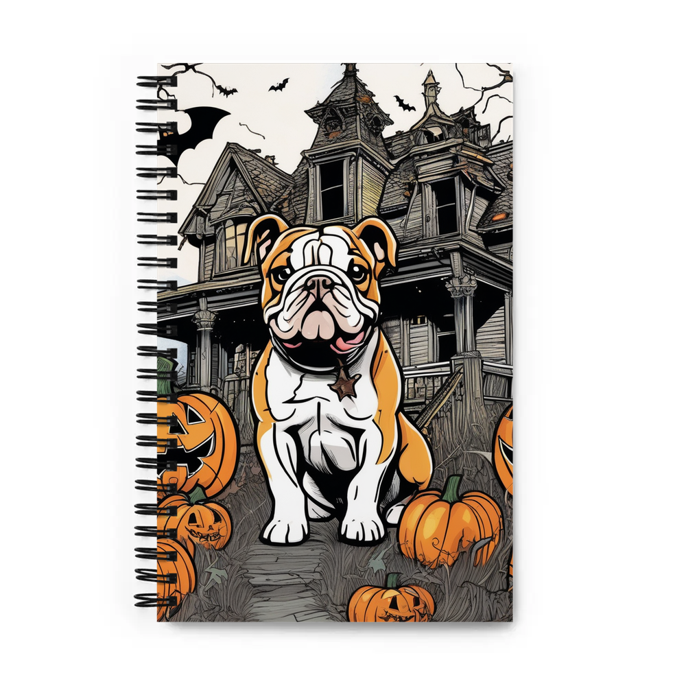 PugMug Custom Bulldog Spiral Notebook