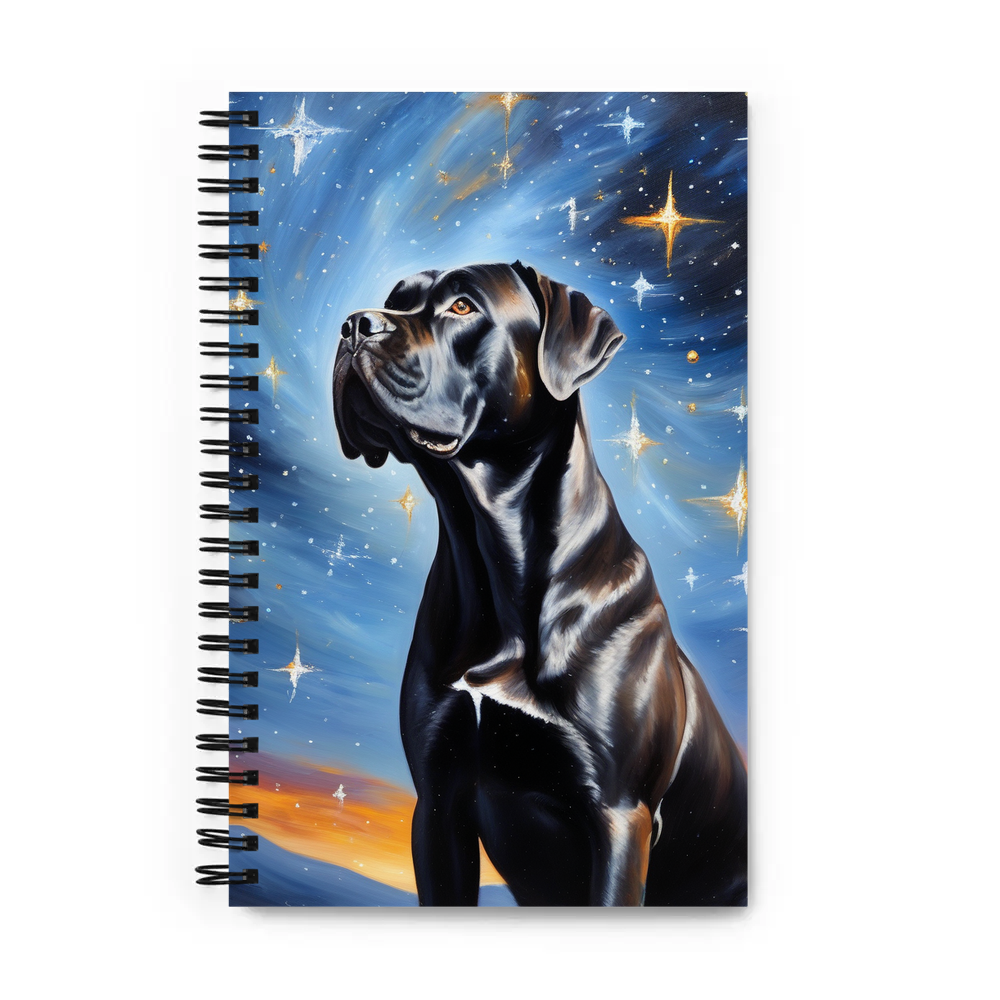 PugMug Custom Cane Corso Spiral Notebook
