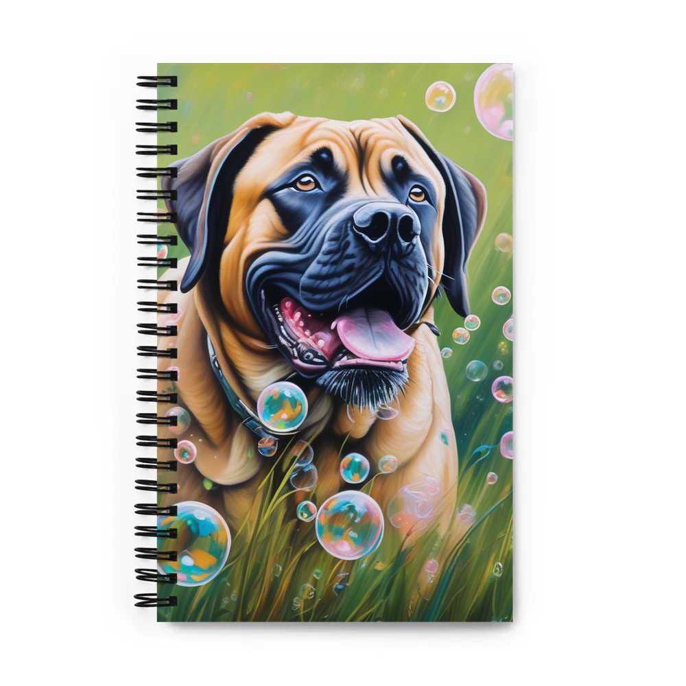 PugMug Custom Mastiff Spiral Notebook