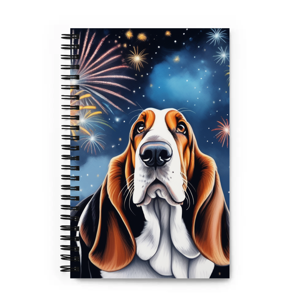 PugMug Custom Basset Hound Spiral Notebook