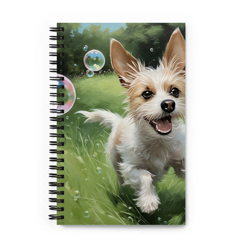 PugMug Custom Luna Spiral Notebook