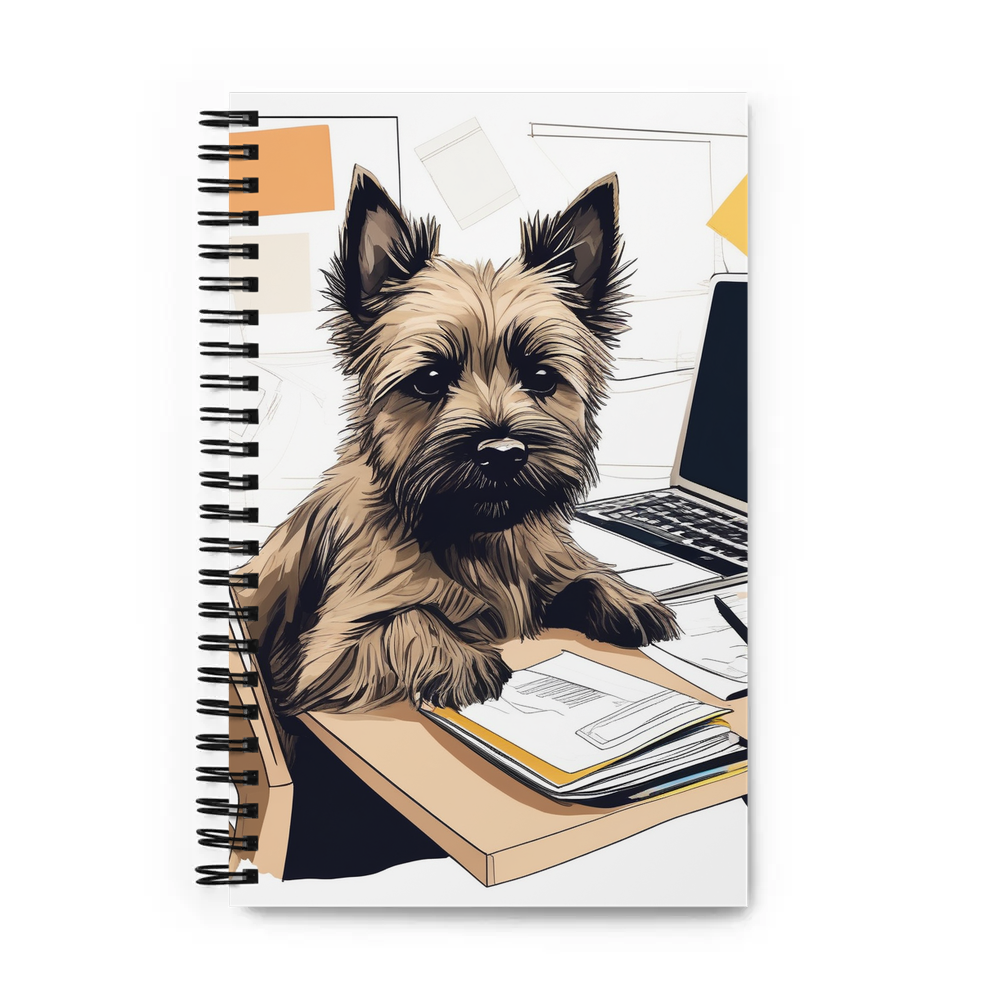 PugMug Custom Cairn Terrier Spiral Notebook