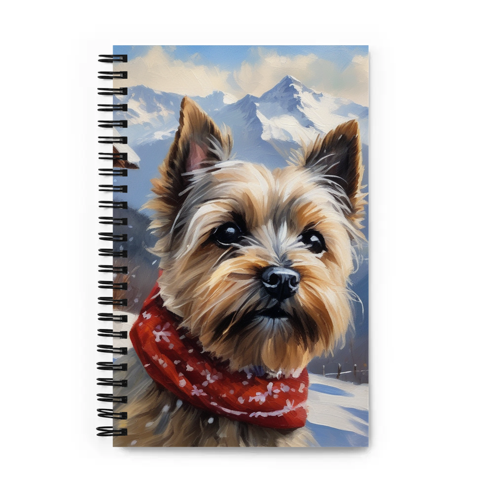 PugMug Custom Cairn Terrier Spiral Notebook