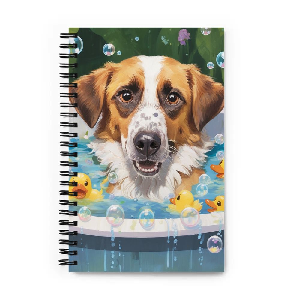 PugMug Custom Hazim Spiral Notebook