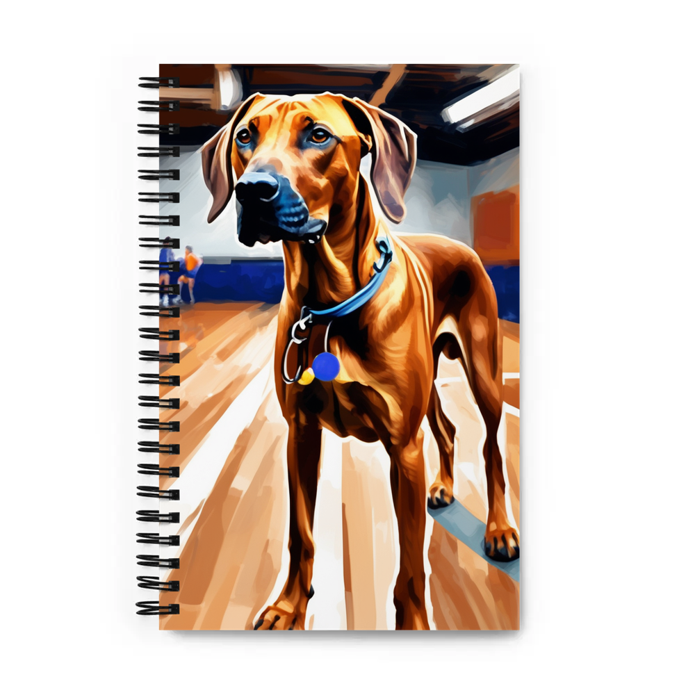 PugMug Custom Rhodesian Ridgeback Spiral Notebook