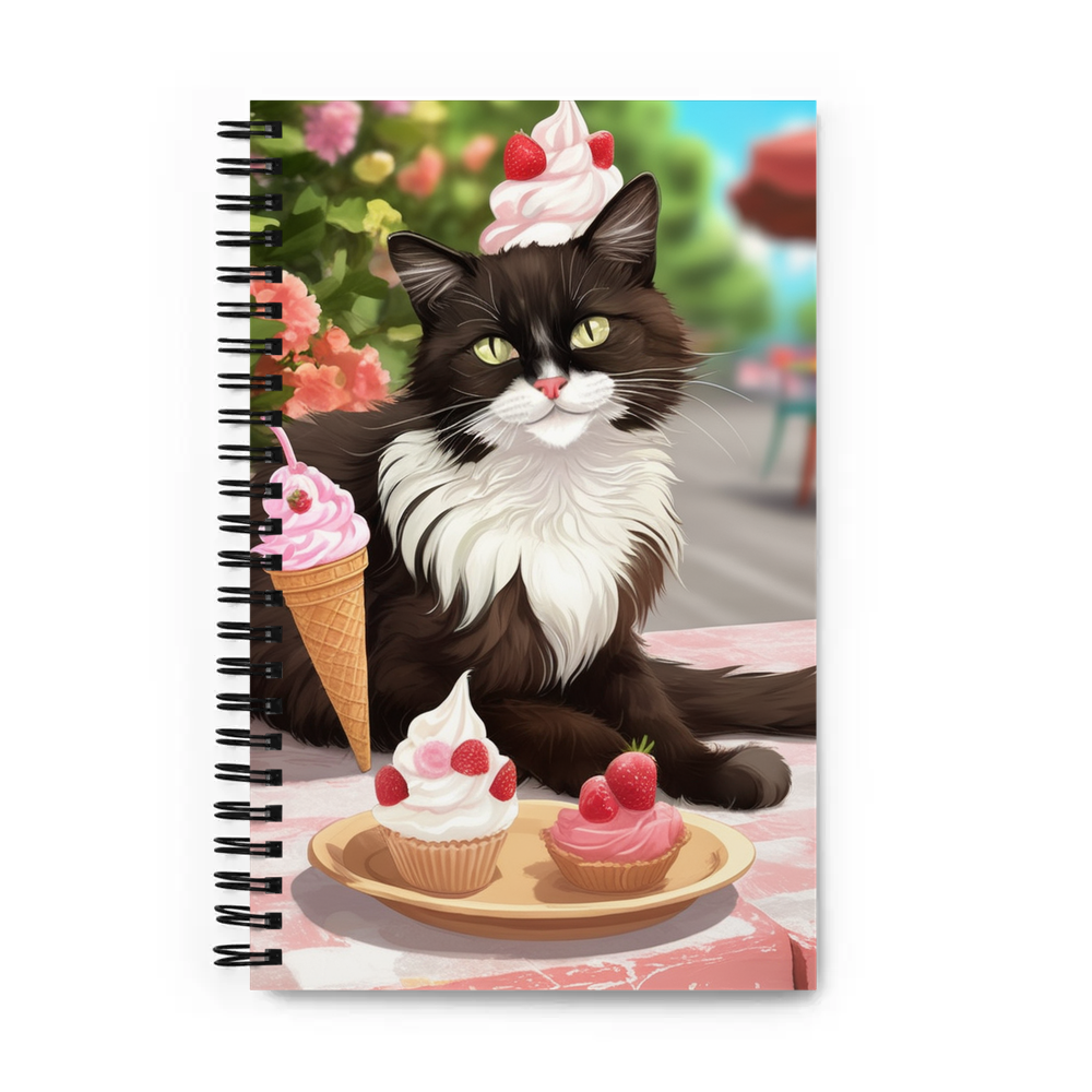 PugMug Custom Peerie Spiral Notebook