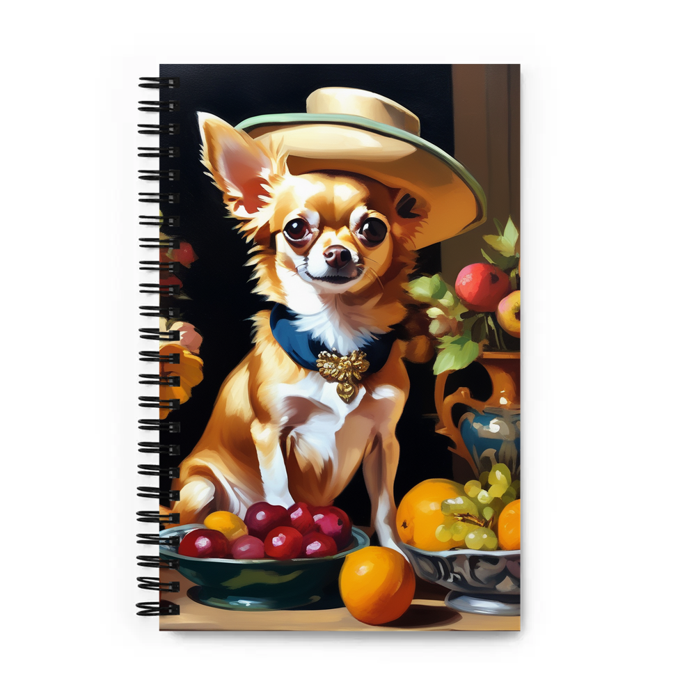 PugMug Custom Chihuahua Spiral Notebook